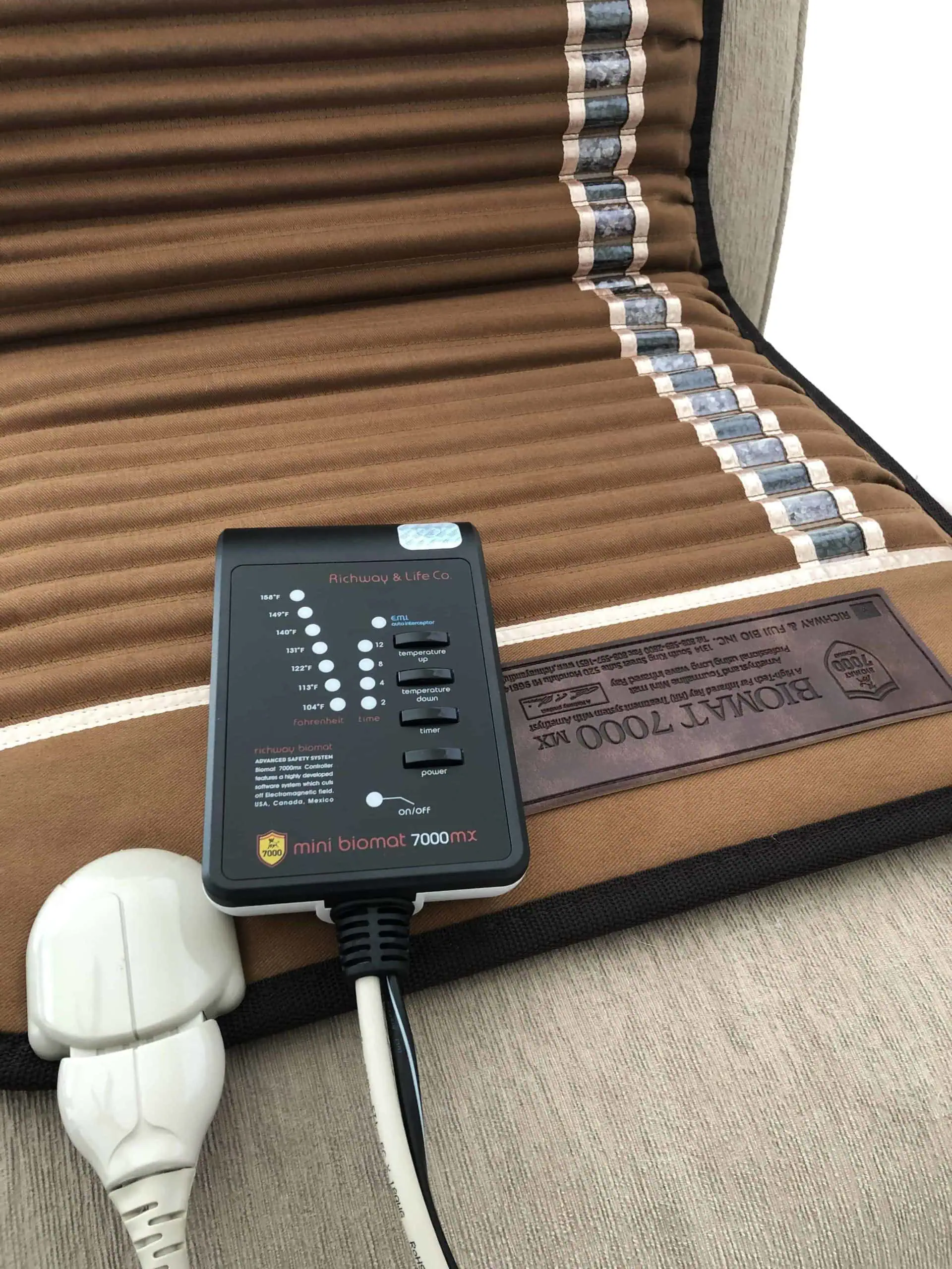 健康器具　RICHWAYINTERNATIONAL BIOMAT7000MX Biomat Direct | Richway | Infrared Amethyst Biomat 74