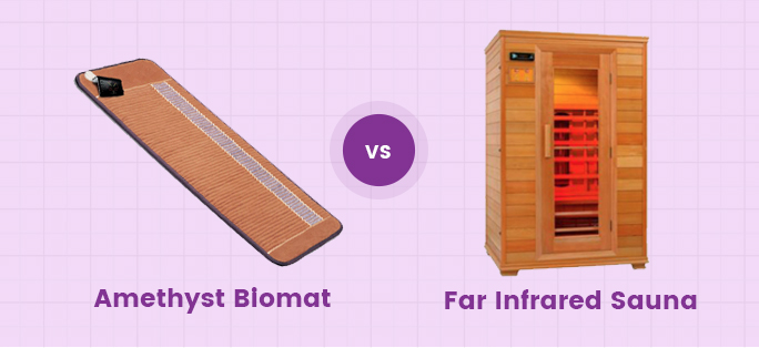 Amethyst Biomat vs Far Infrared Sauna