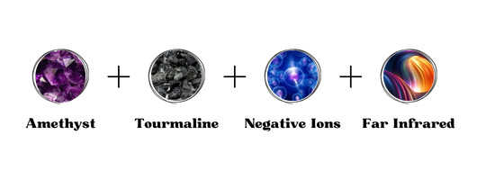 Amethyst Tourmaline Negative Ions and Far Infrared